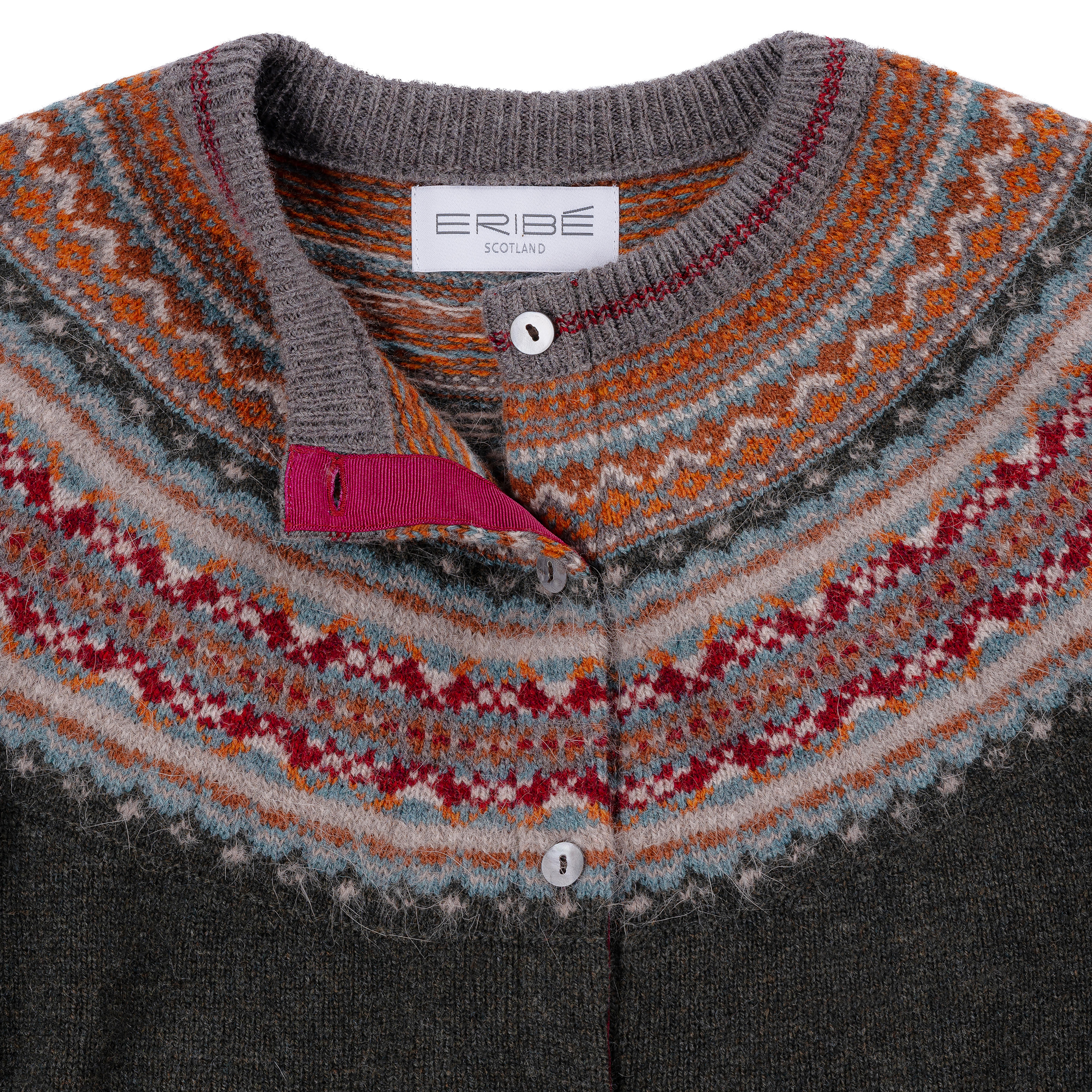 Cardigan pour femme Eribé Fair Isle