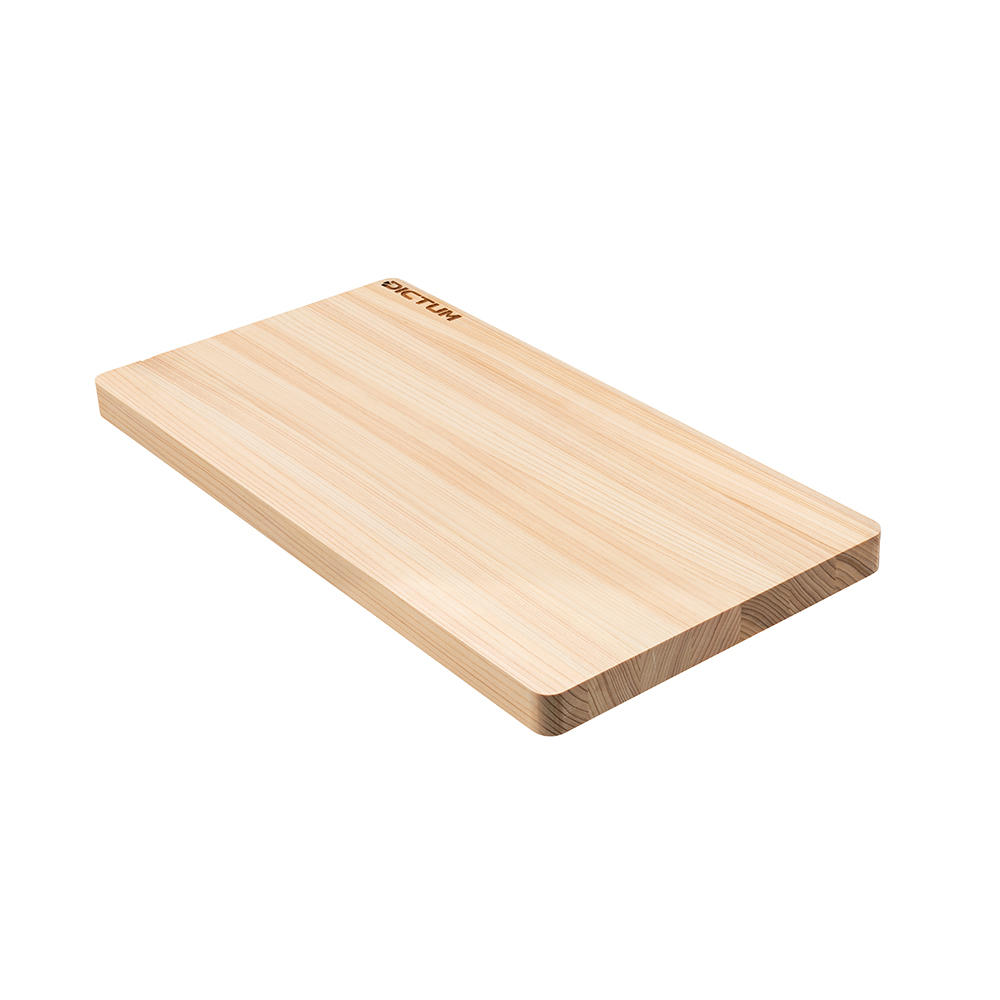 DICTUM® Schneidbrett Hinoki, 390 x 200 x 20 mm