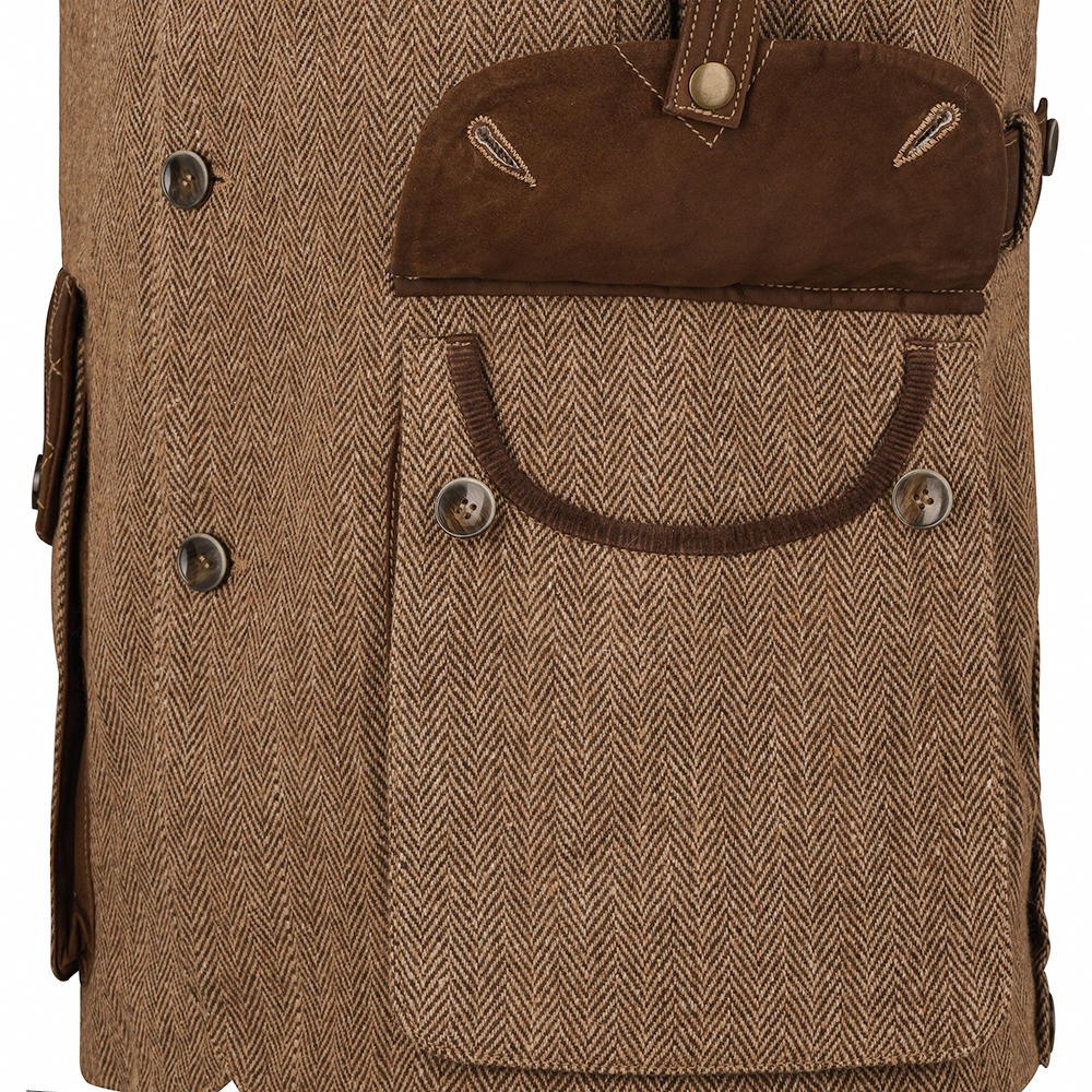 Herren Jagdweste, »Shooter Tweed«