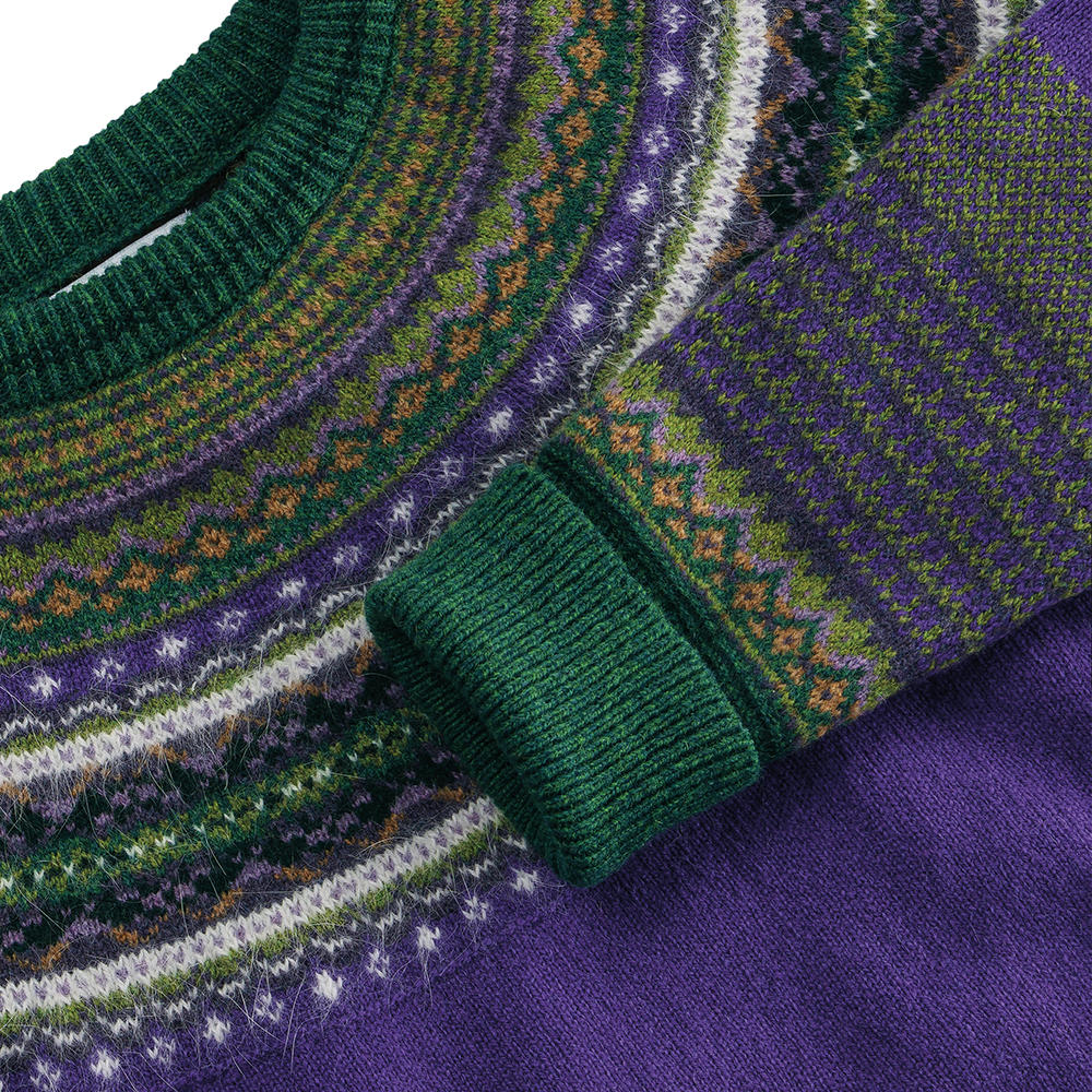 Pull pour femme Eribé Fair Isle, Landscape