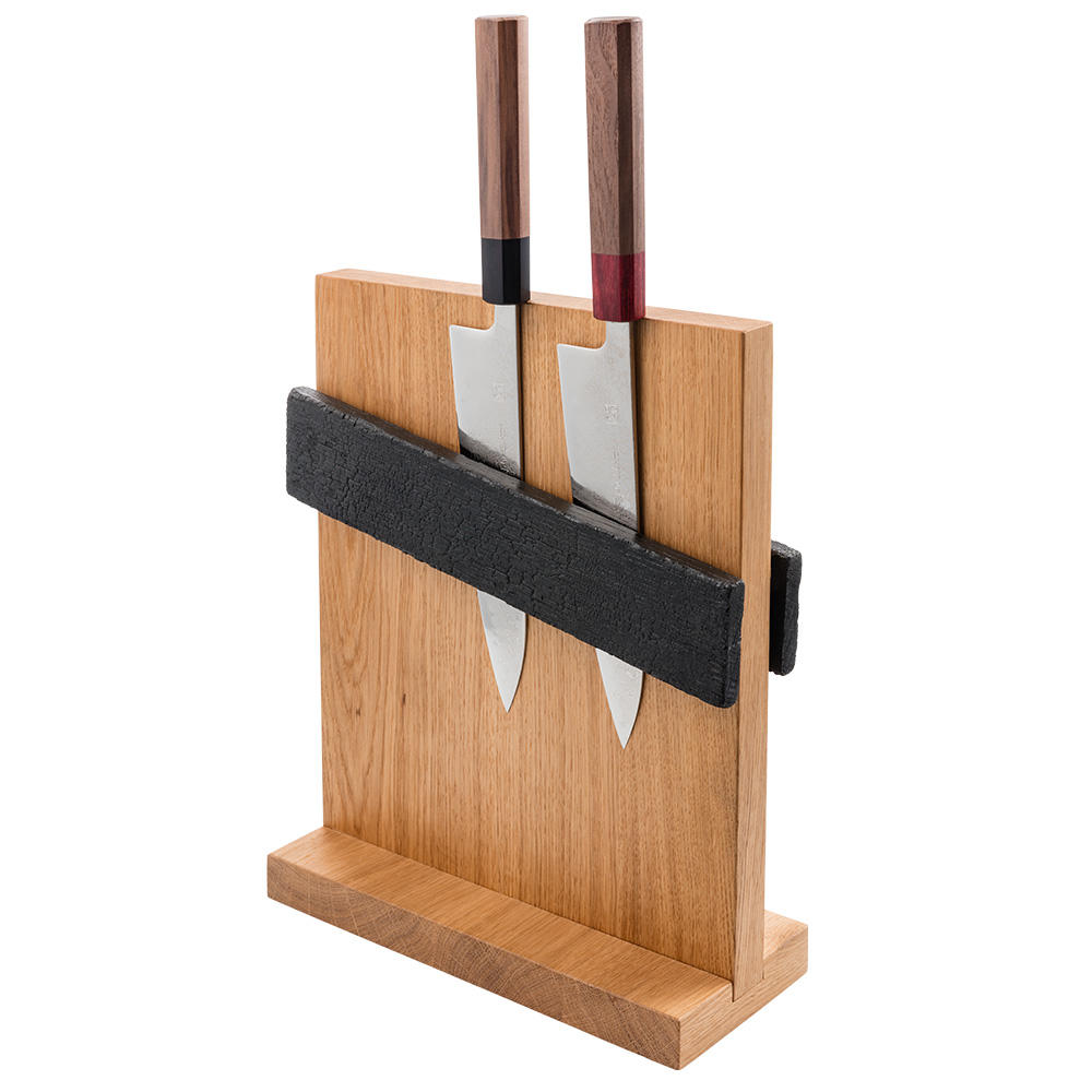 Yakisugi-Messerboard, Eiche