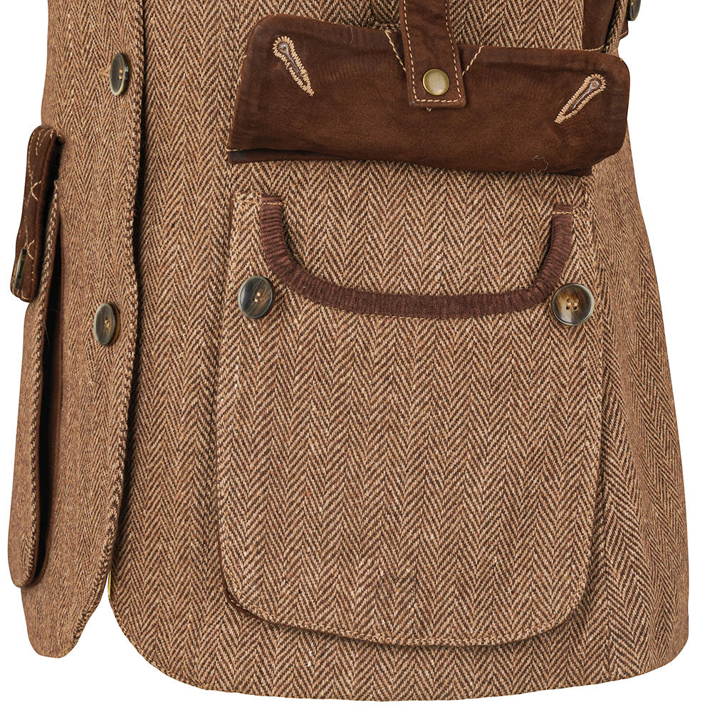 Gilet de chasse pour femme » Shooter Tweed Lady «