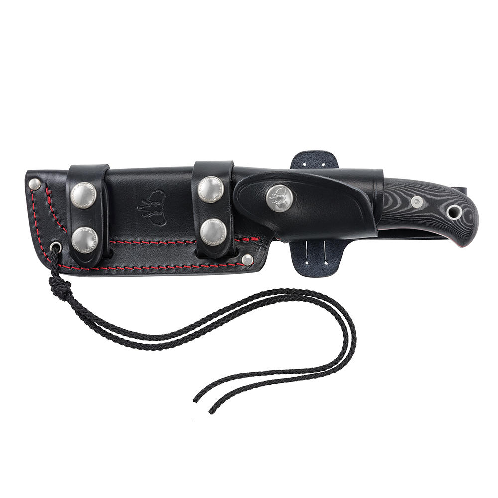 Cudeman »ENT Bushcraft« Outdoor Knife, Micarta