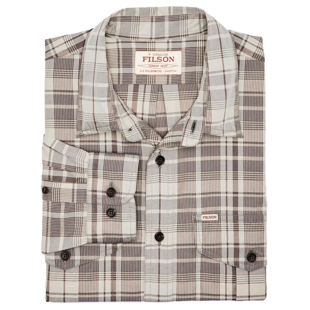 Filson Washed Feather Cloth Hemd