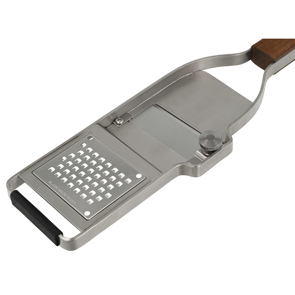 Râpe de cuisine Microplane® » Master «, accessoire à truffe 2in1, coupe & râpe