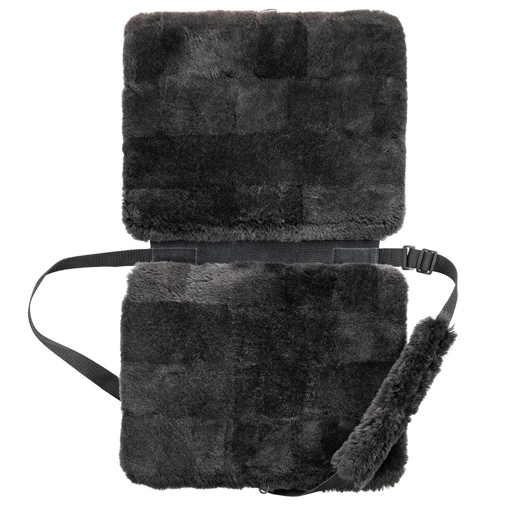 Werner Christ »Jura« Lambskin Seat Pad, Brown/Brown