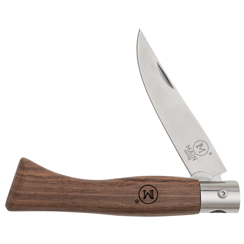 Couteau pliant MAIN » Italian Line «, noyer