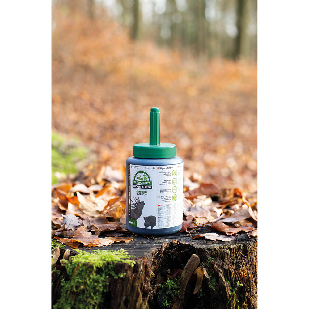 Beech Wood Tar, Tin with Brush, 500 ml