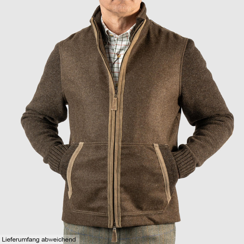Veste tricotée en loden pour homme » Franko «