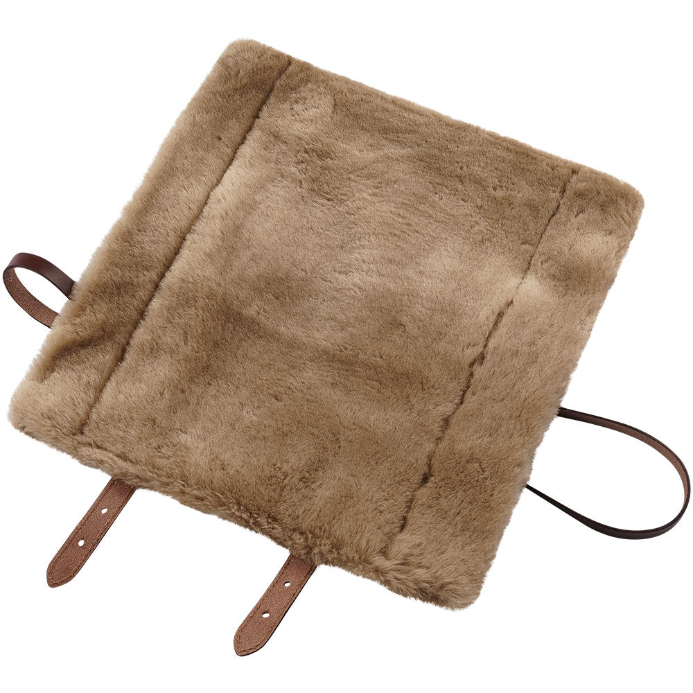Manchon chauffant en cuir Alexandre Mareuil,