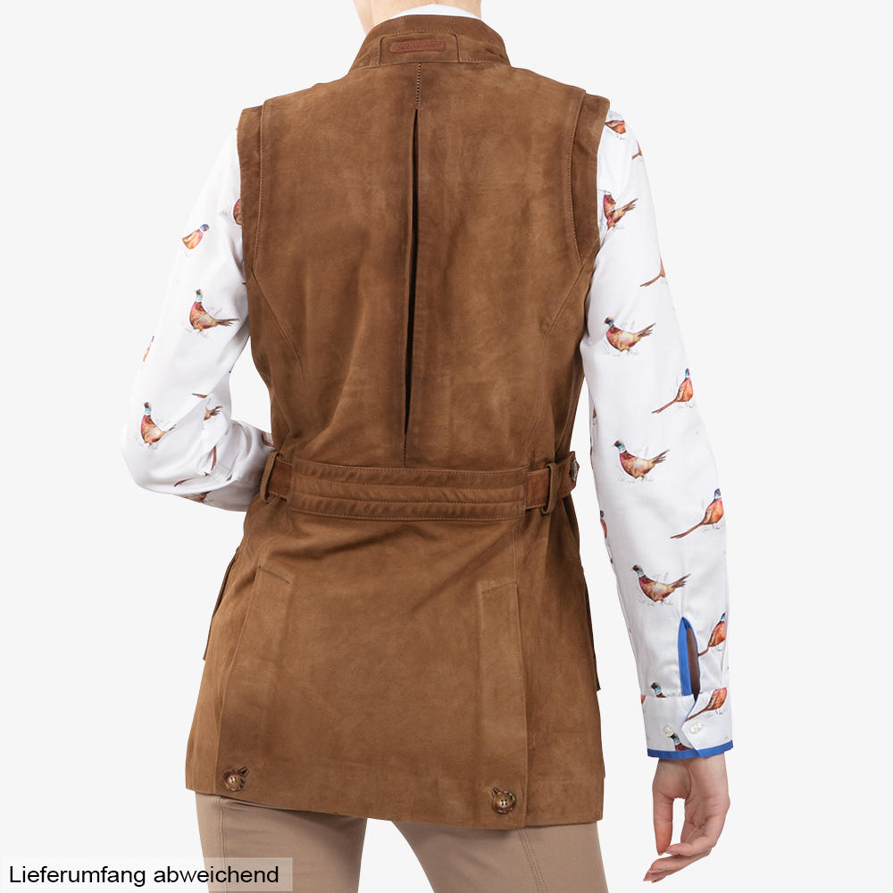 Damen Leder-Jagdweste »Shooter Lady«