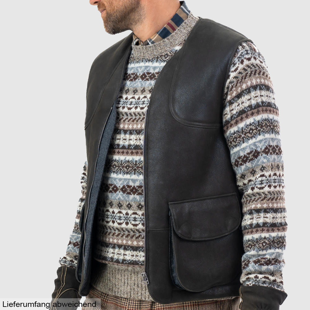 Meindl Herren Lammfell-Weste »Urban Gardener«