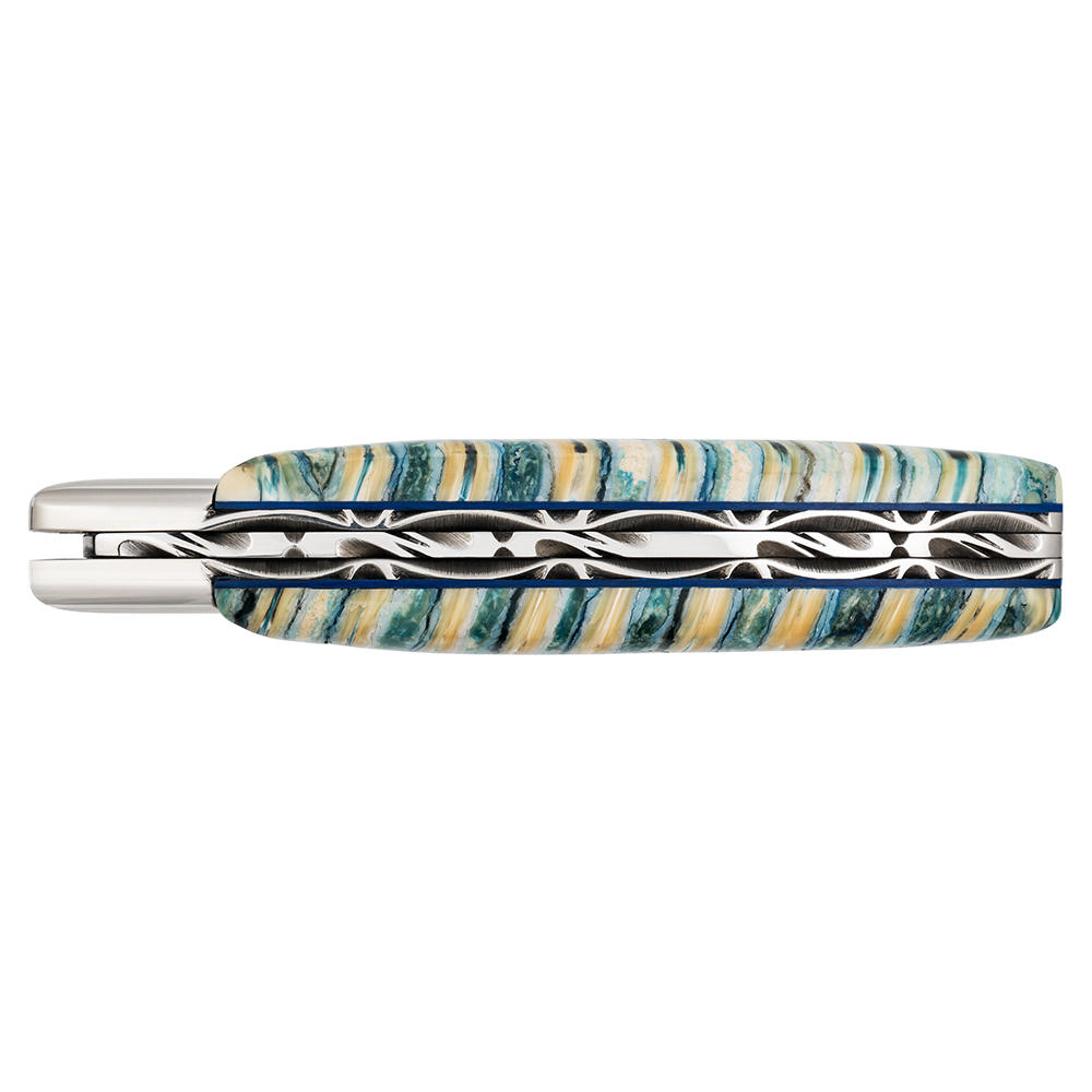 Couteaux pliants Le Thiers® RLT Damas, molaire de mammouth