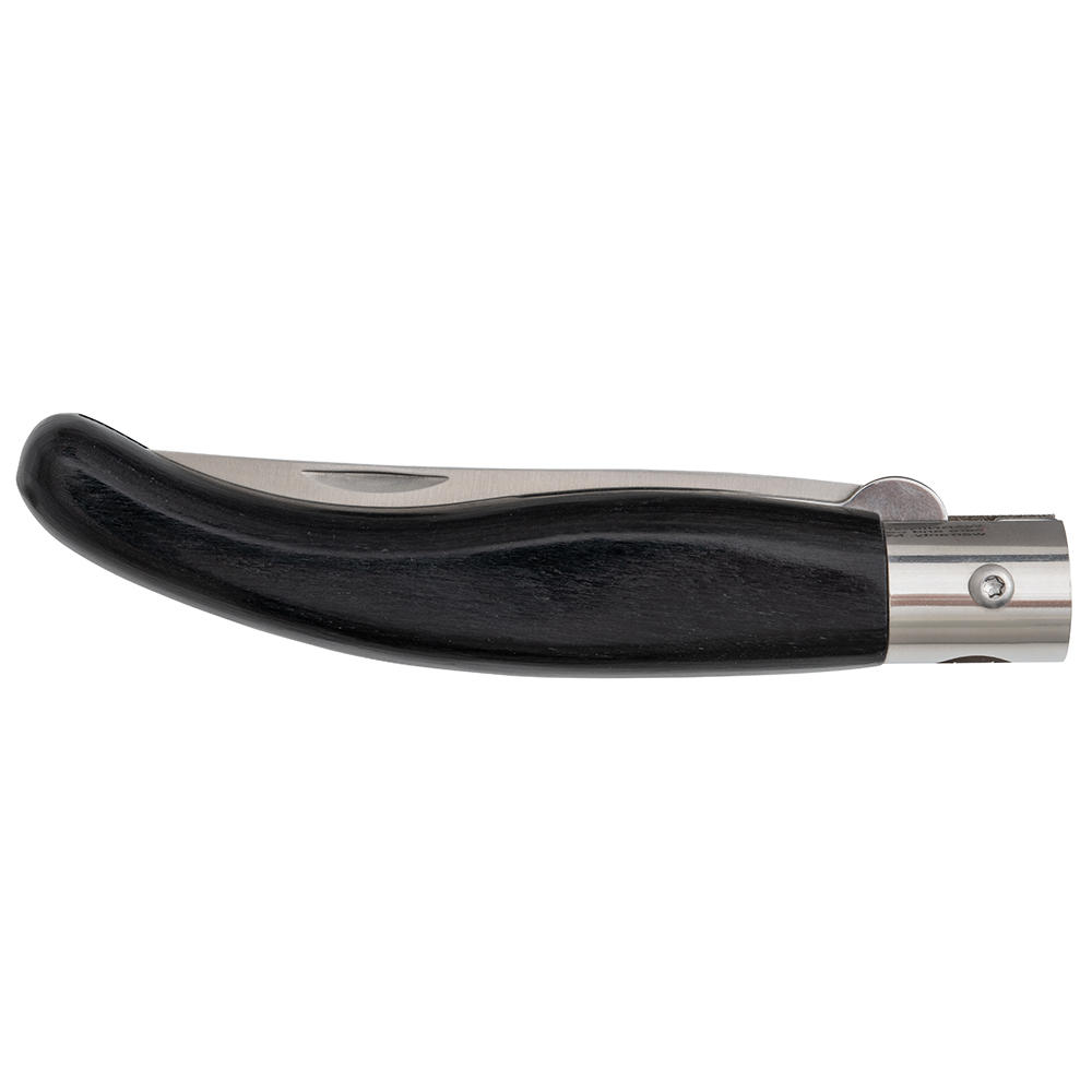 Couteau pliant MAIN » Spanish Line «, bois de pakka noir