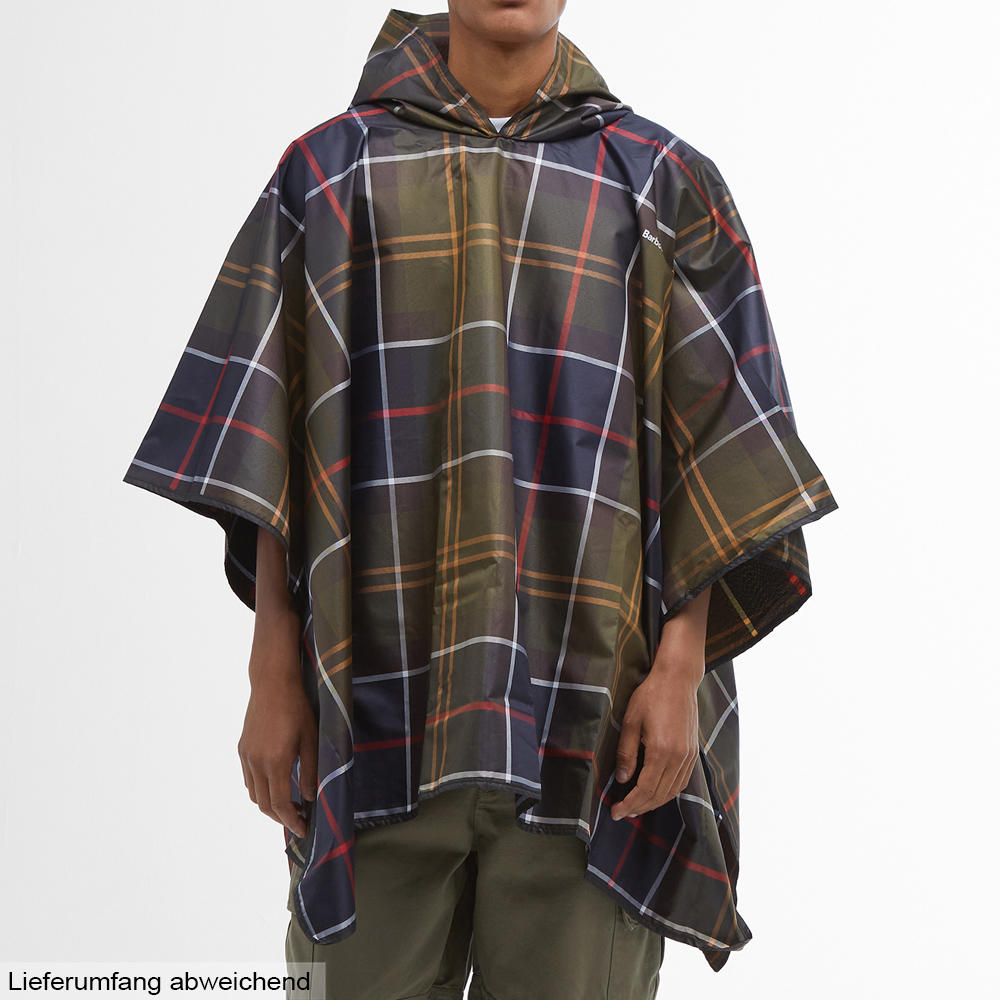 Barbour Tartan Showerproof Poncho