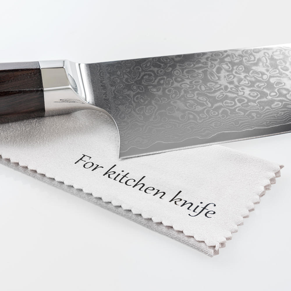 Gamme de couteaux DICTUM® » Ébène «, Santoku (couteau polyvalent)