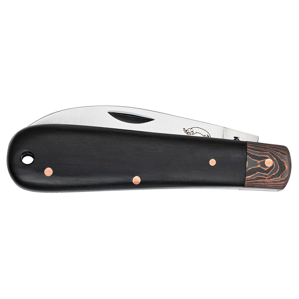 Couteau pliant Otter® » Bergmann «, ébène