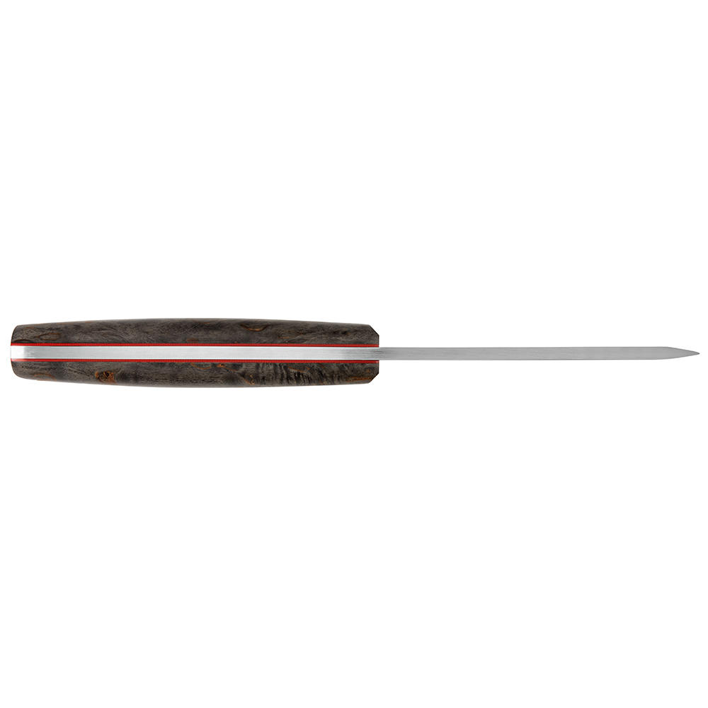 Brisa Jagd- und Outdoormesser Trooper 95, stabilisierte Maserbirke