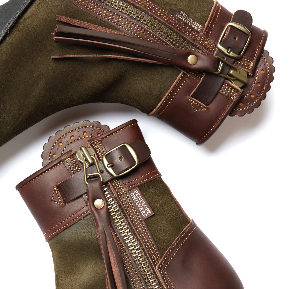 Penelope Chilvers Ladies Inclement Cropped Tassel Boots