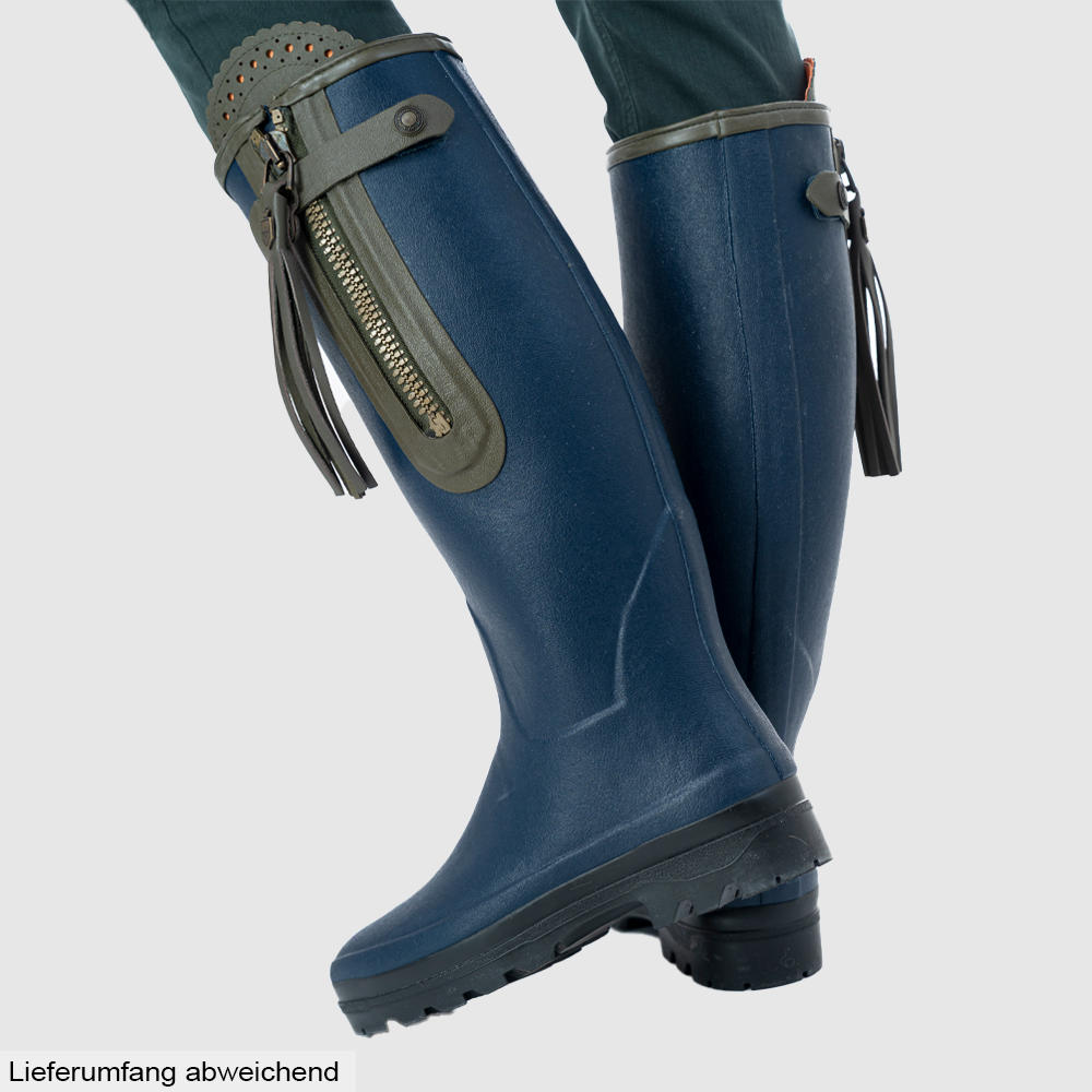 Le Chameau »L'Alliance« Ladies’ Rubber Boots, Neoprene Lining, Navy