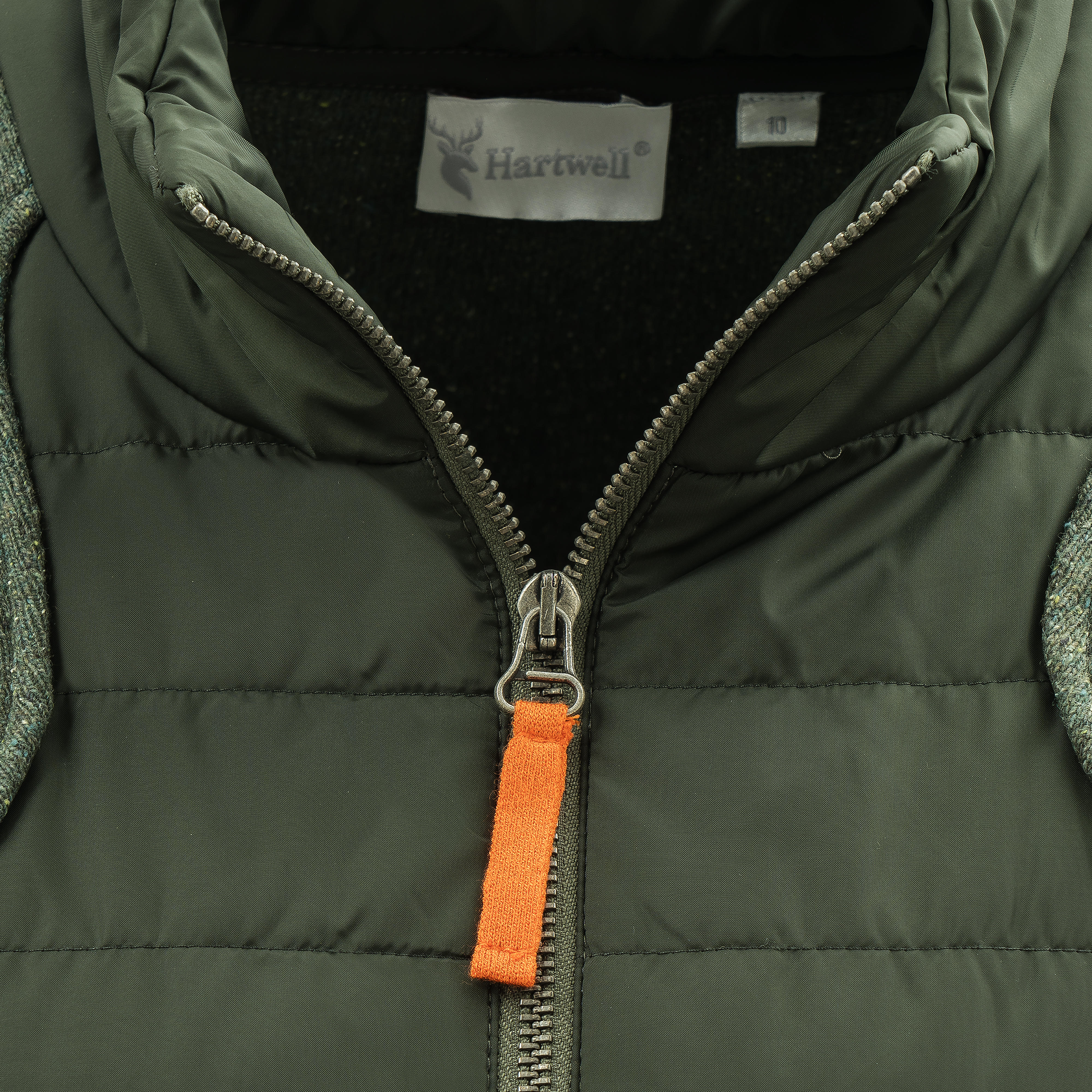 Veste matelassée pour femme Hartwell, vert olive