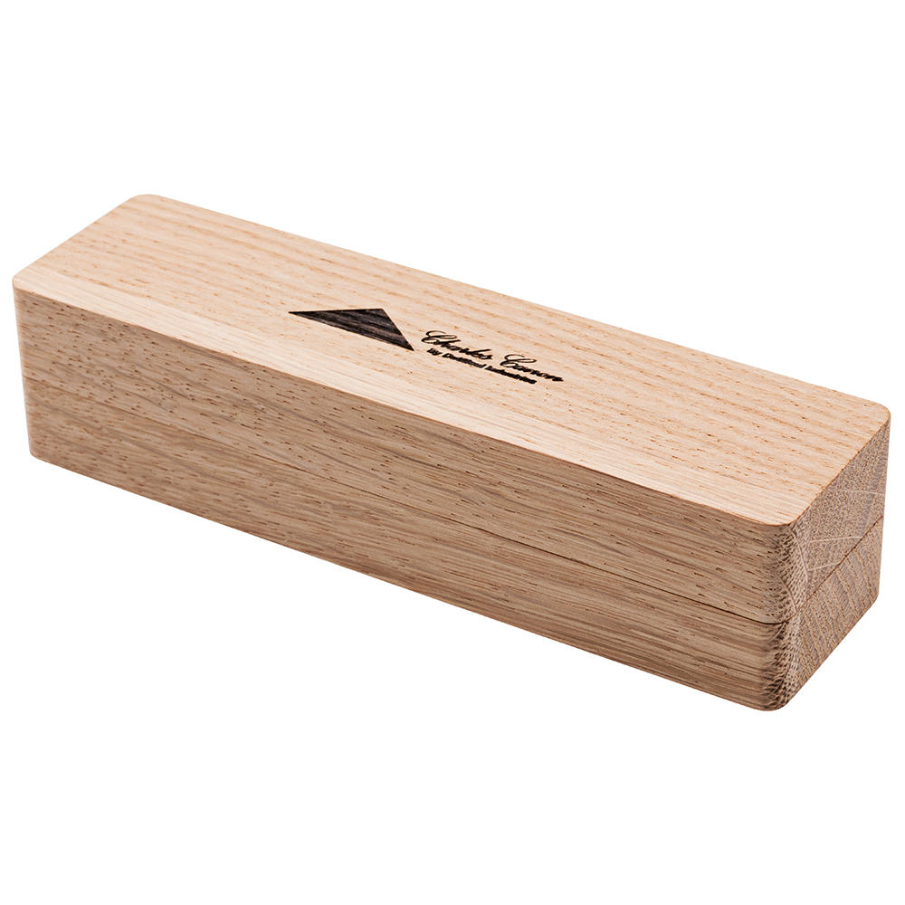 Couteau pliant Le Terril, charbon stabilisé, rouge