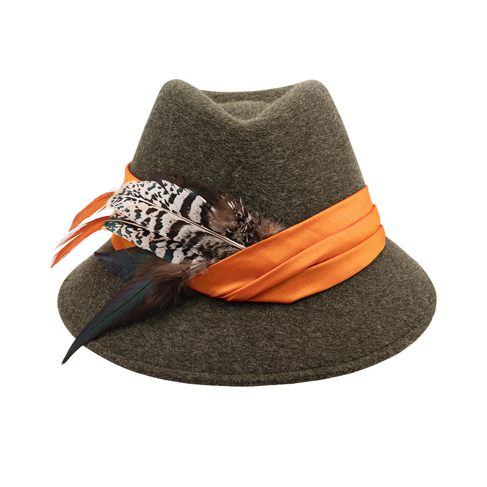Damenhut »Leni«, mit Federschmuck