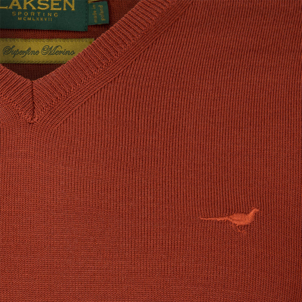 Laksen Herren V-Pullover Sussex