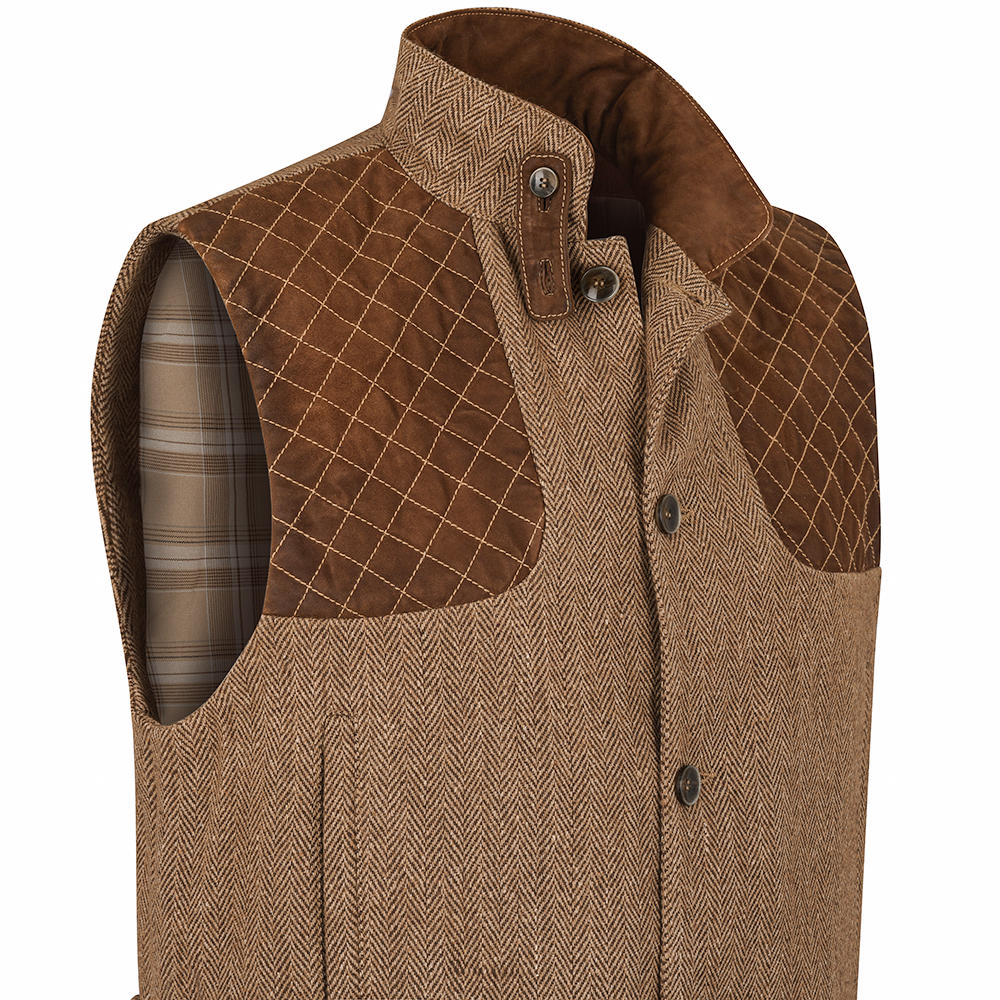 Herren Jagdweste, »Shooter Tweed«