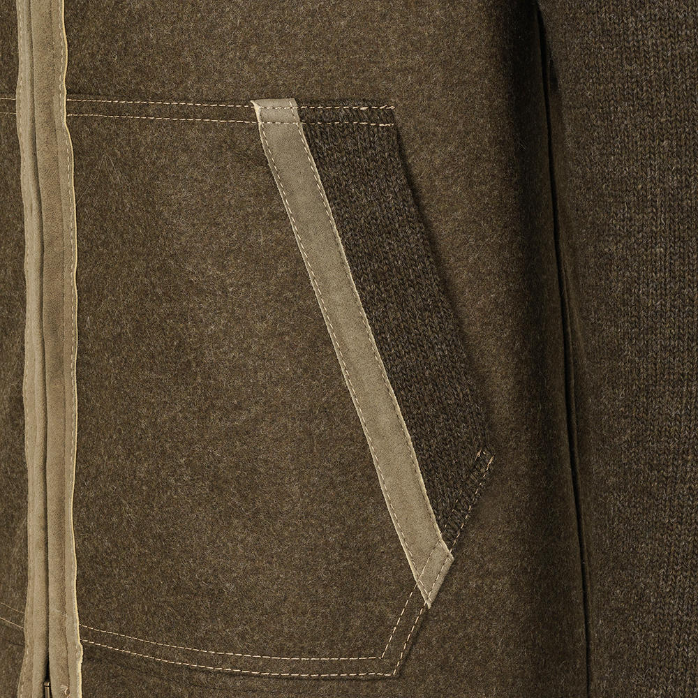 Veste tricotée en loden pour homme » Franko «