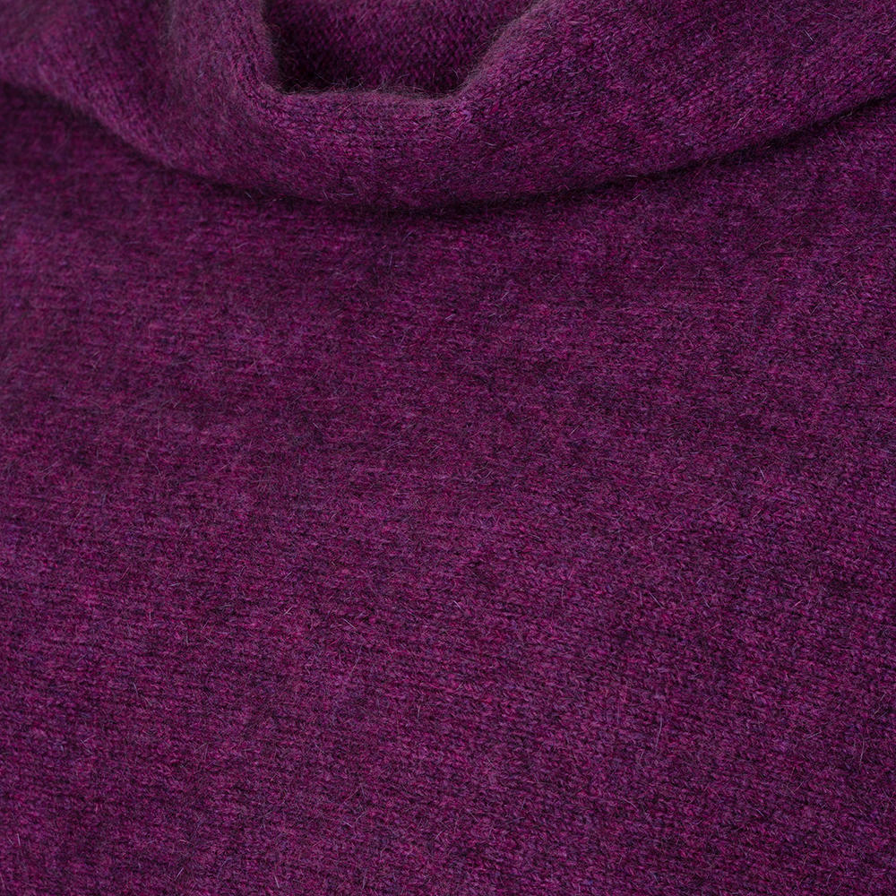 Damen Poncho Merino-Possum