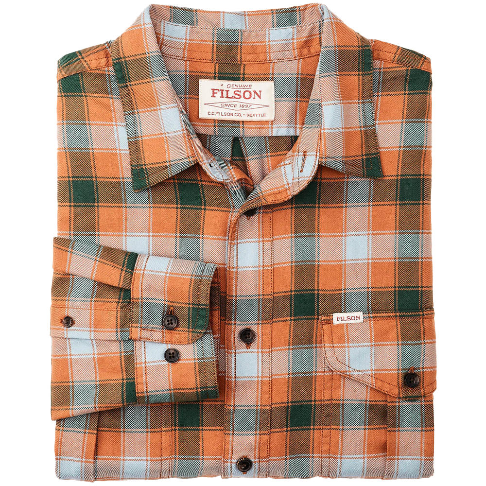 Filson LT WT Alaskan Guide Hemd, kariert