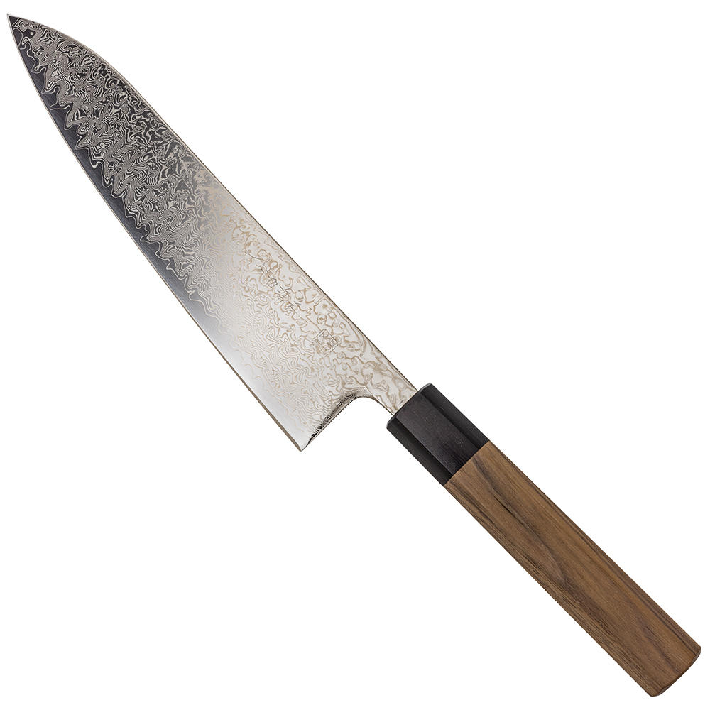 Hokiyama Hocho, » Black Edition «, Gyuto (couteau à viande et à poisson), 180 mm
