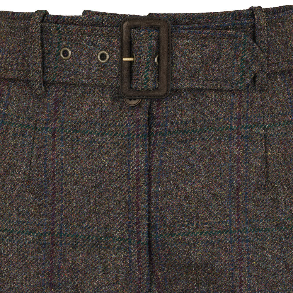 Purdey High Waist Damen Tweed Breeks, Eden