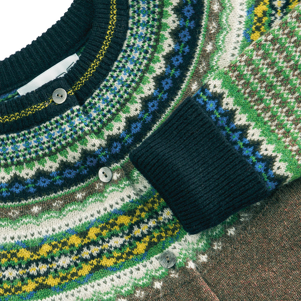 Cardigan pour femme Eribé Fair Isle