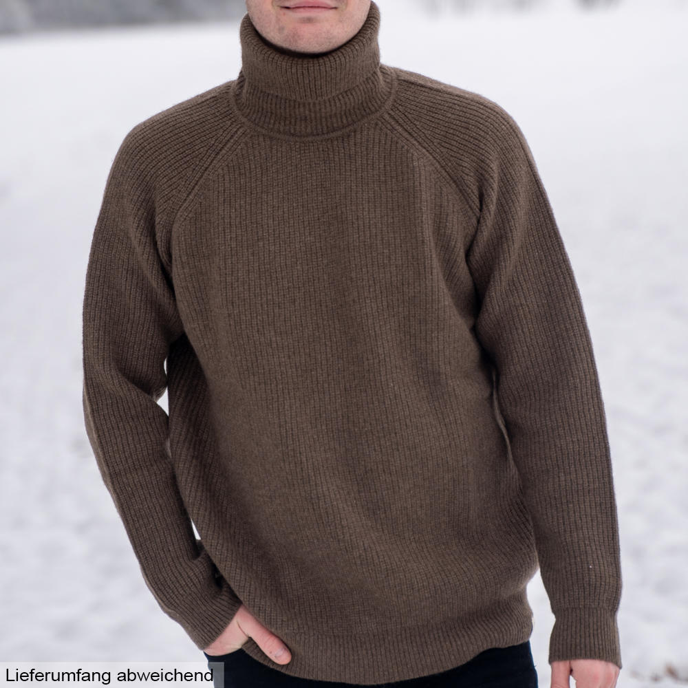 Rollkragenpullover aus Yakwolle