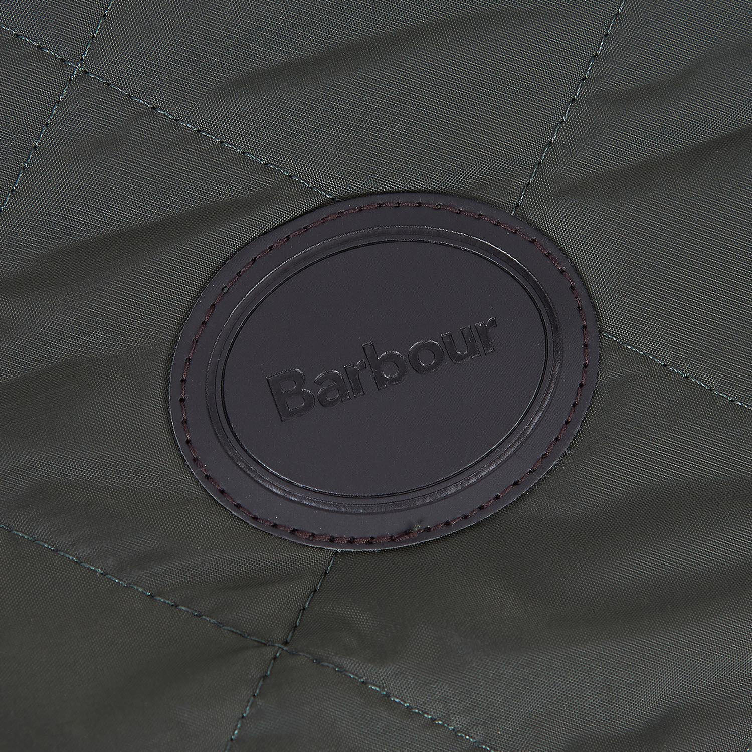 Barbour Hundemantel Quilted, olive, Größe XXL