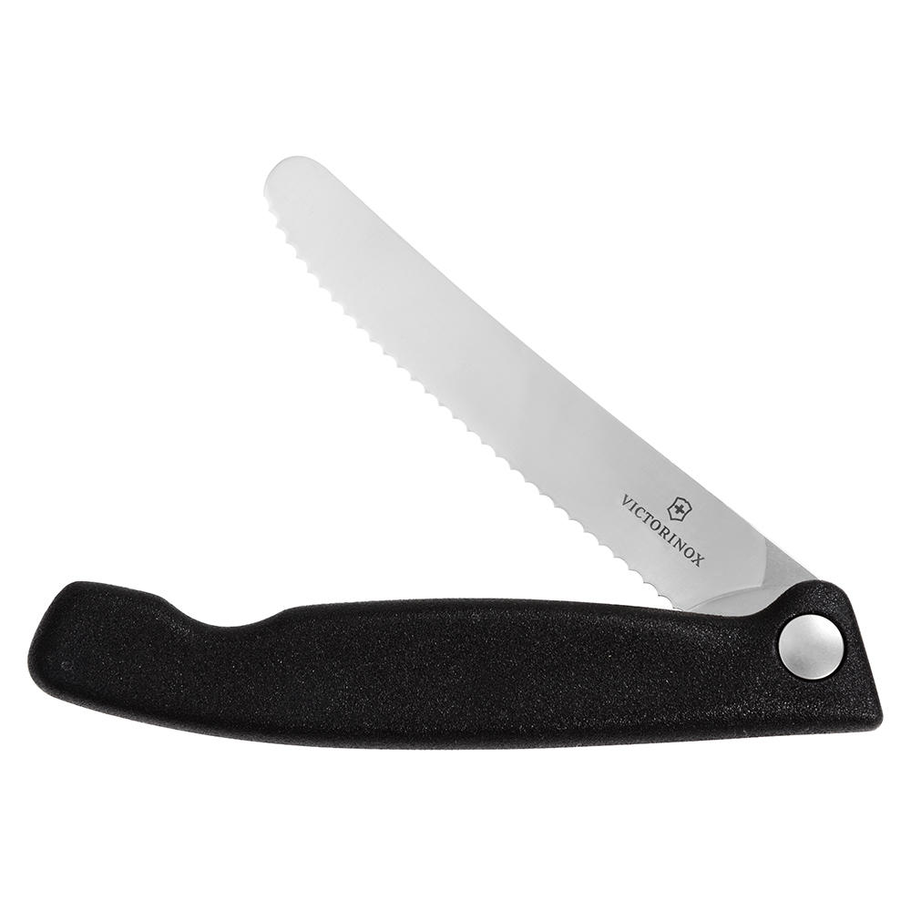 Victorinox® Swiss Classic Folding All-purpose Knife, Black