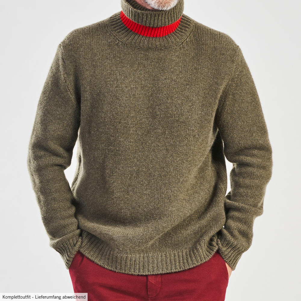»Giro Gino« Men’s Cashmere Turtleneck Sweater