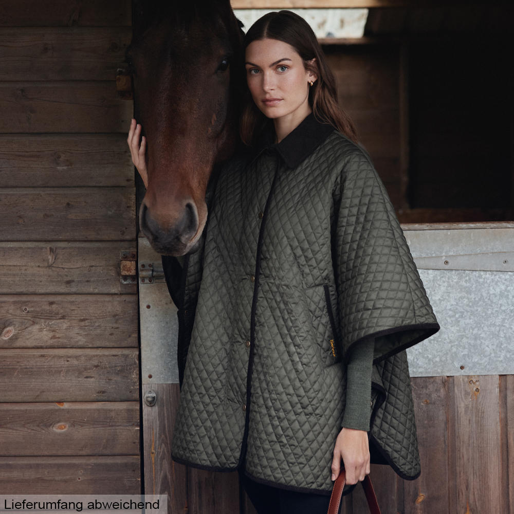 Barbour »Oakham« Ladies' Quilted Cape