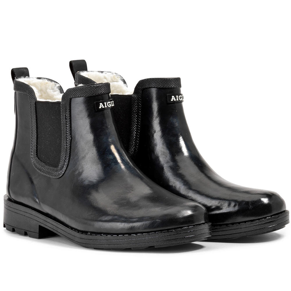 Aigle Damen-Gummistiefeletten CARVILLE FUR