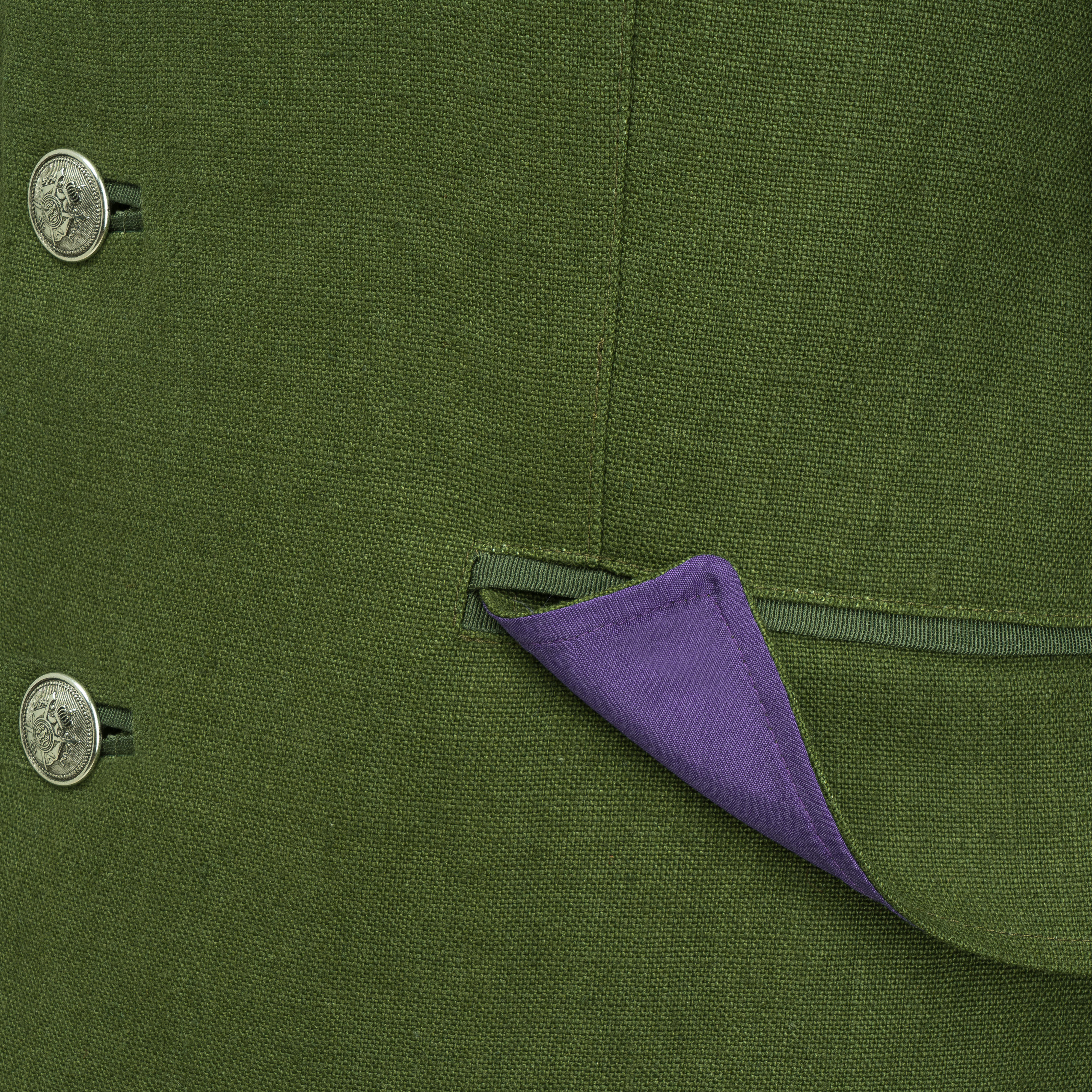Veste traditionnelle pour homme VON DÖRNBERG » Konrad «, lin antique