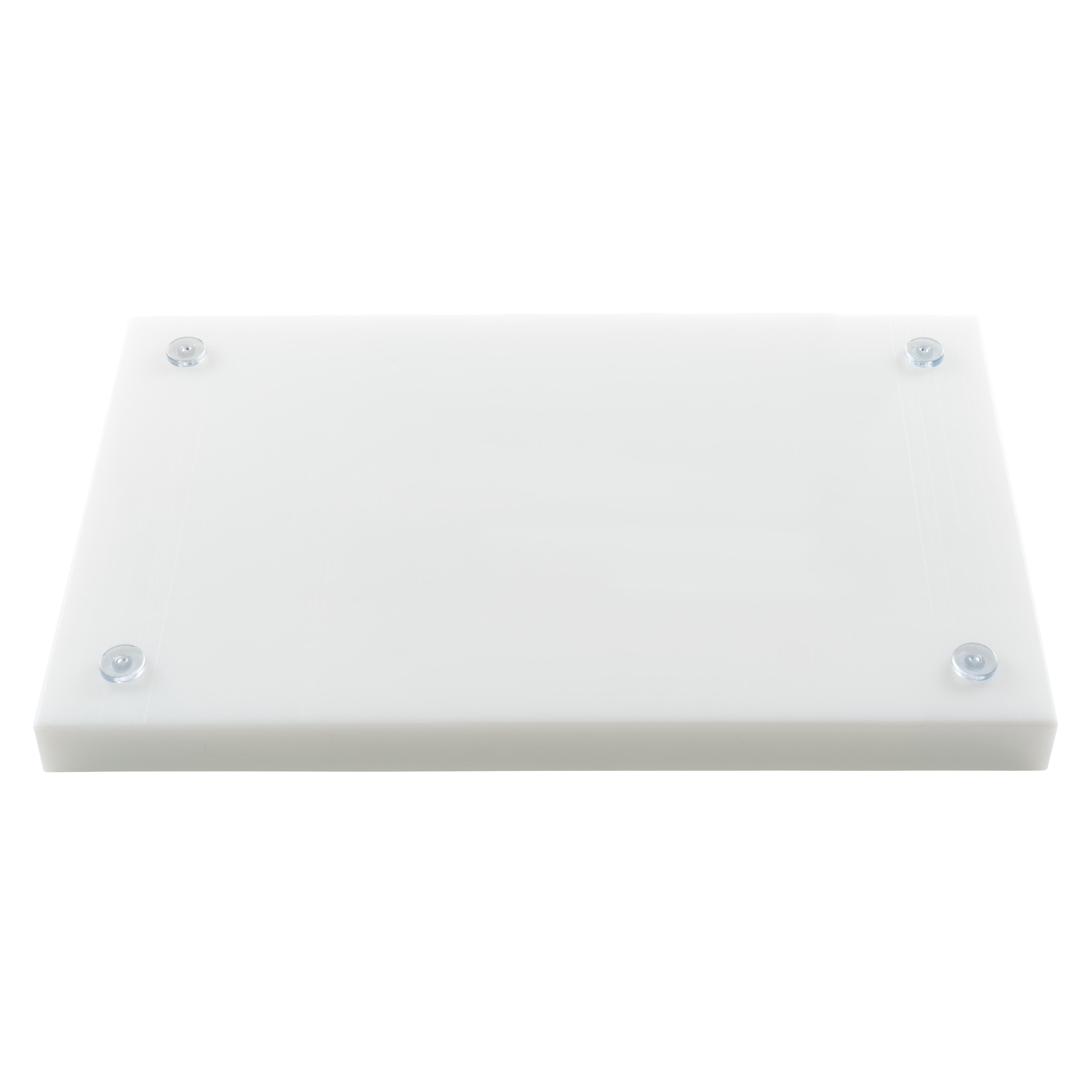 Professional Cutting Board with Sap Groove and Rubber Feet, 400 × 250 × 30 mm