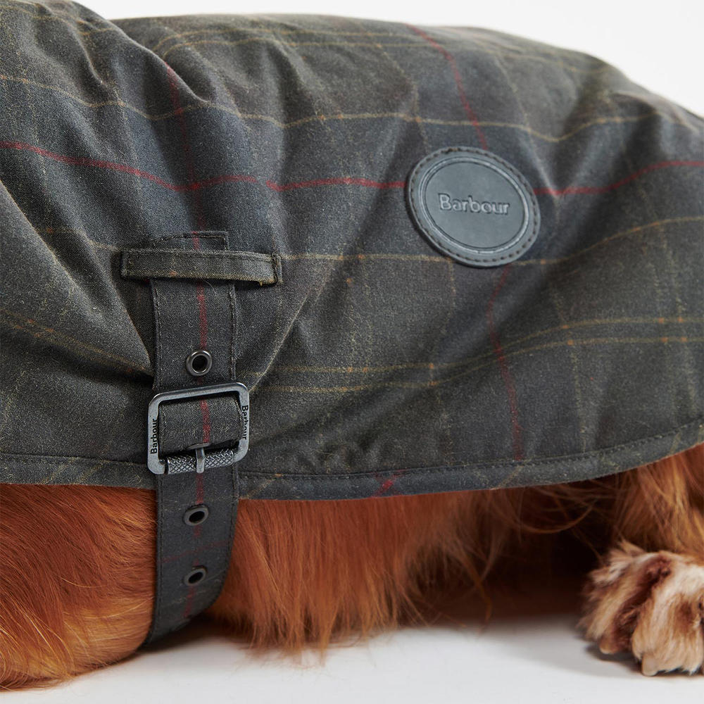 Barbour Hundemantel Wachs, classic tartan