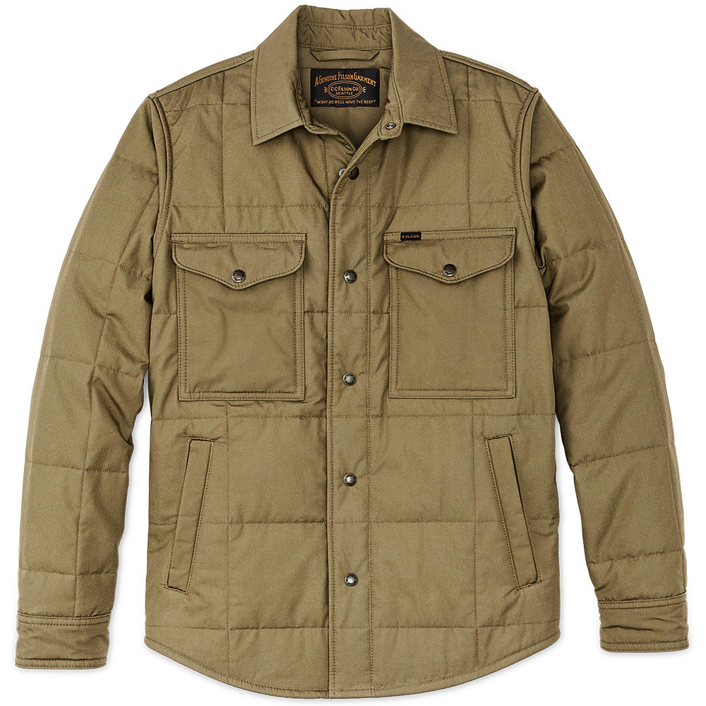 Filson Cover Cloth Quilted Jac-Shirt
